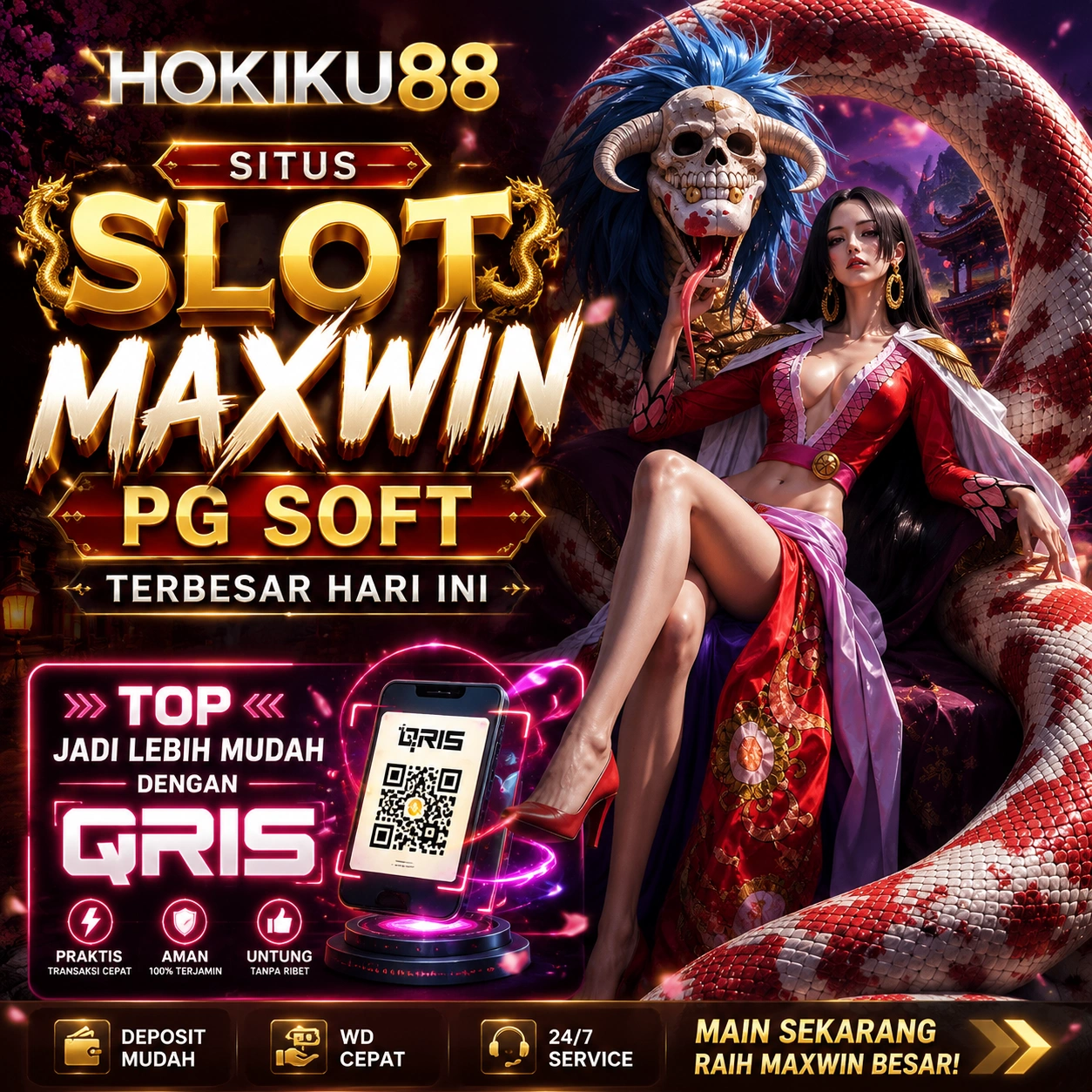 Hokiku88: Situs Slot Maxwin PG Soft Palig Gacor Dan Terbesar Hari Ini